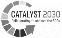 Catalyst 2030 Collaborating to achieve the SDGs Logo de Catalyst 2030 Collaborating to achieve the SDGs